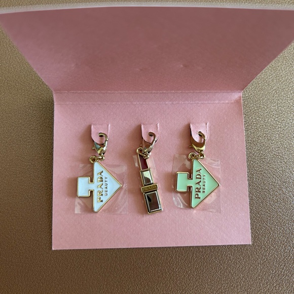 Prada Jewelry - Prada Beauty Gold Charm Set
